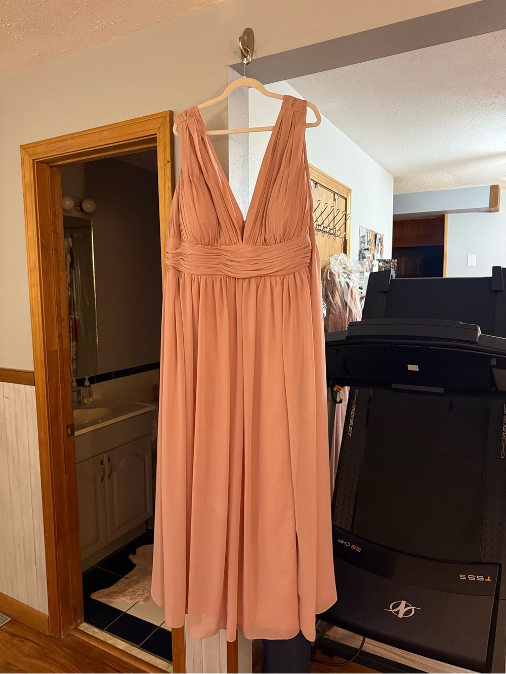 Dusty Rose Bridesmaid Dress